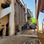Polydeck's employee on site