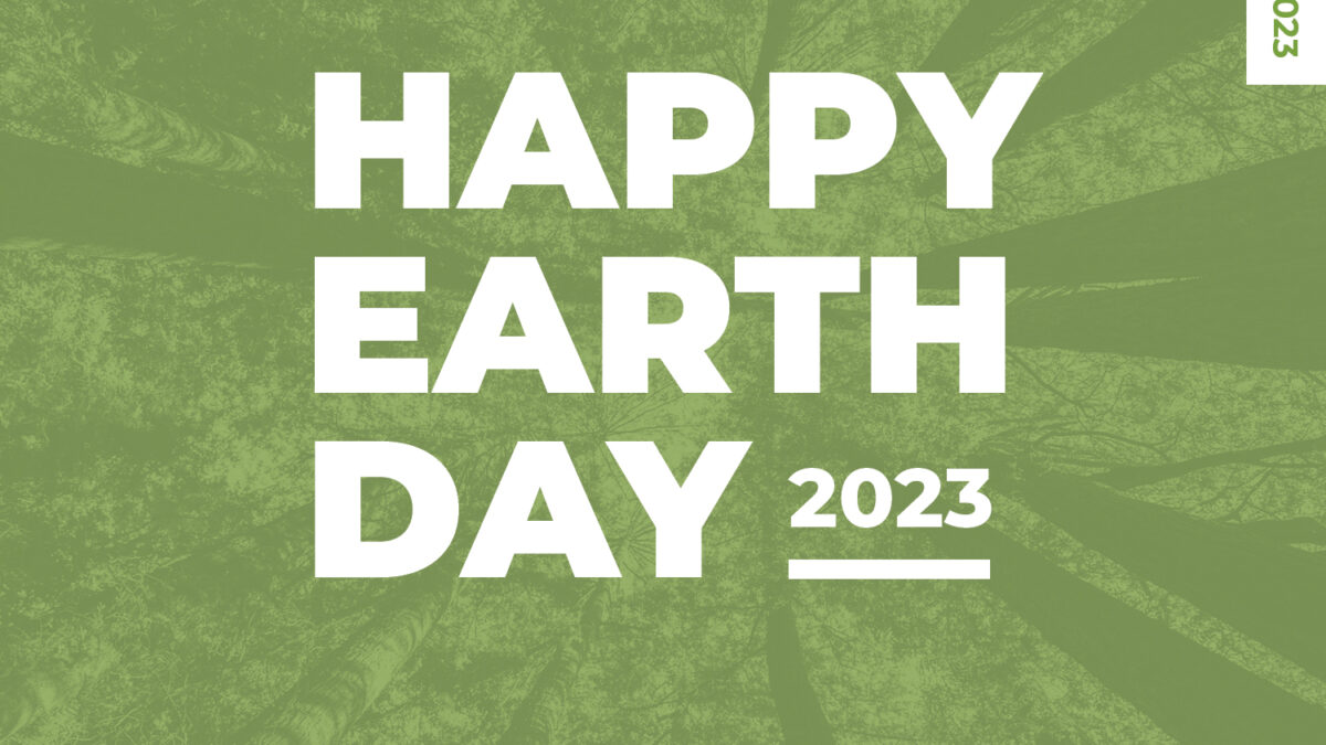 Happy Earth Day graphic