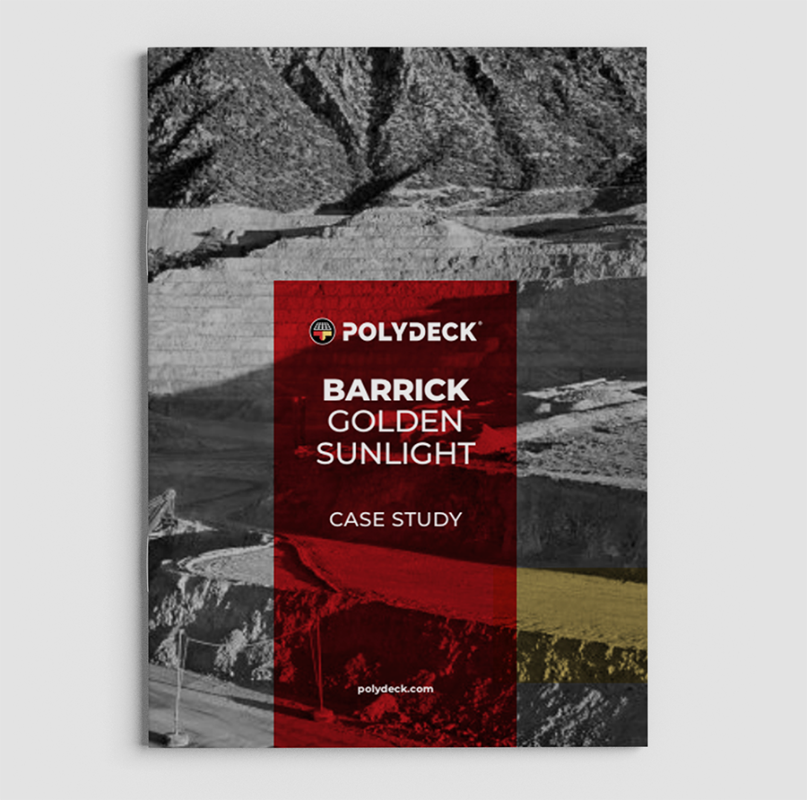 Barrick Golden Sunlight case study mockup