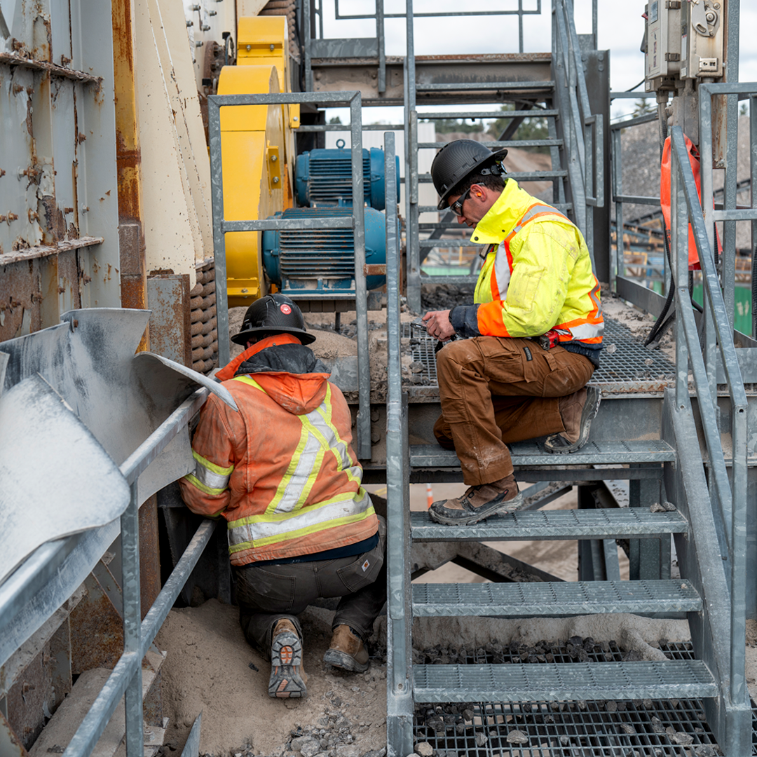 Engineers at work