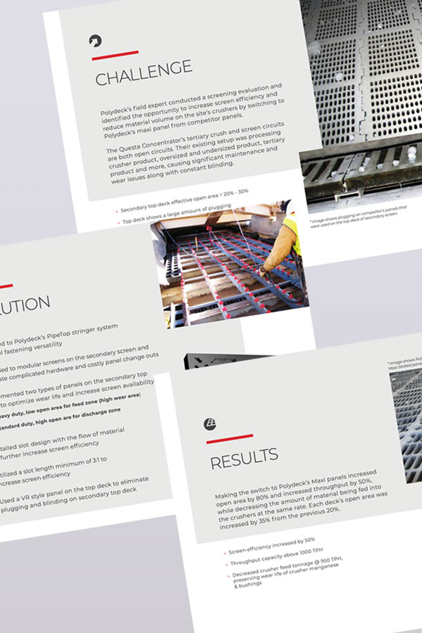 Case study mockup