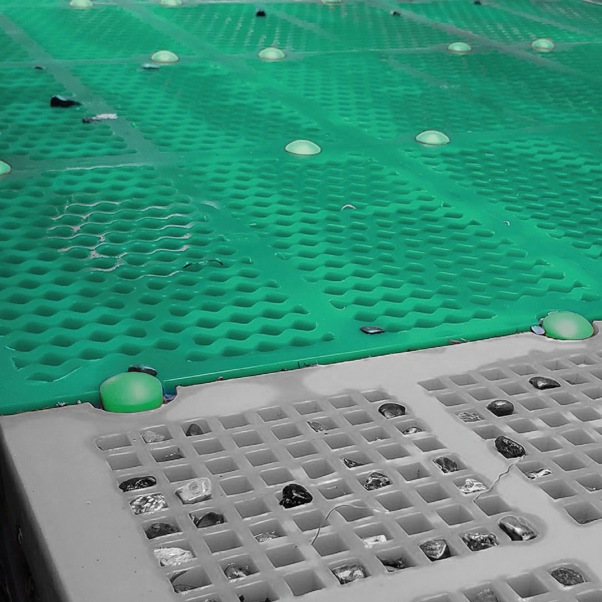 clean wash screen with Polydex media